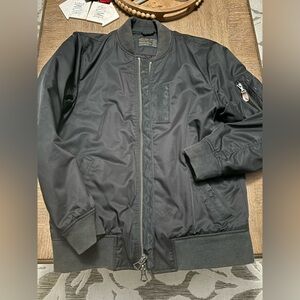 ‼️‼️sold ‼️‼️Men's Black Bomber Jacket